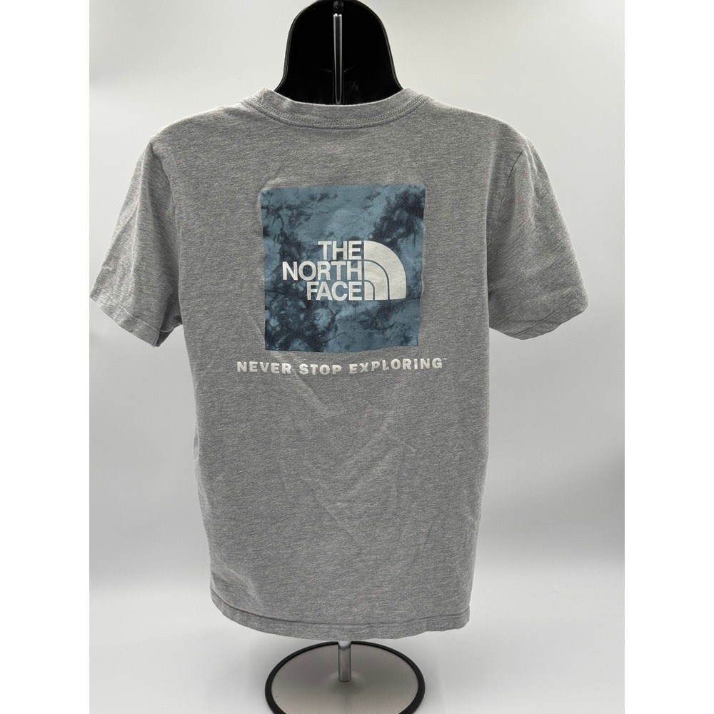 The North Face Womens Gray Short Sleeve T-Shirt Graphic‎ Tee Medium M - Picture 5 of 13